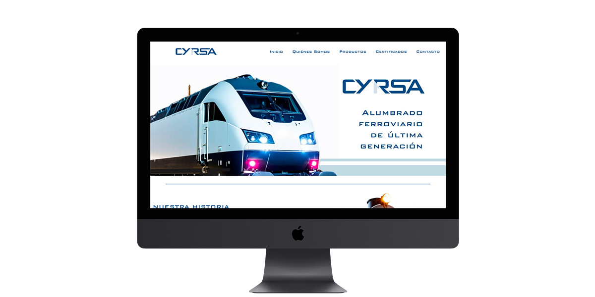 Diseño Web para Industrias Cyrsa