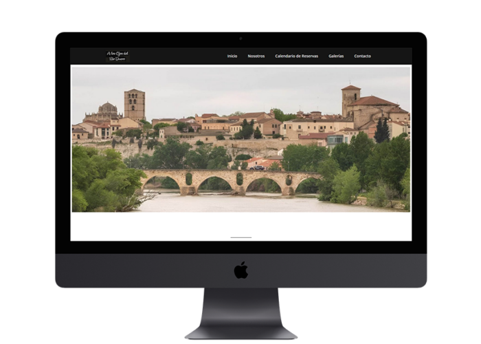 Diseño Web A los ojos del río duero