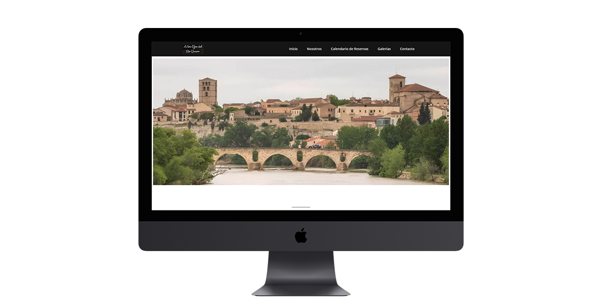 Diseño Web A los ojos del río duero