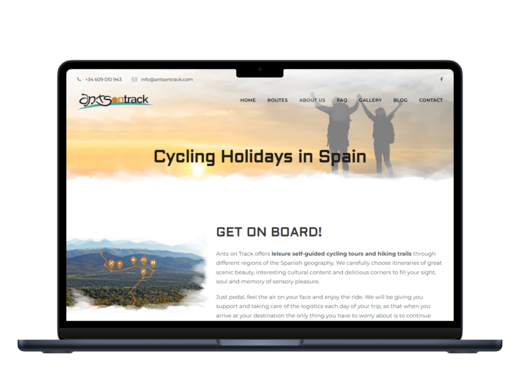 Diseño Web Ants On Track Portátil