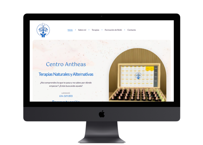 Diseño Web Centro Antheas
