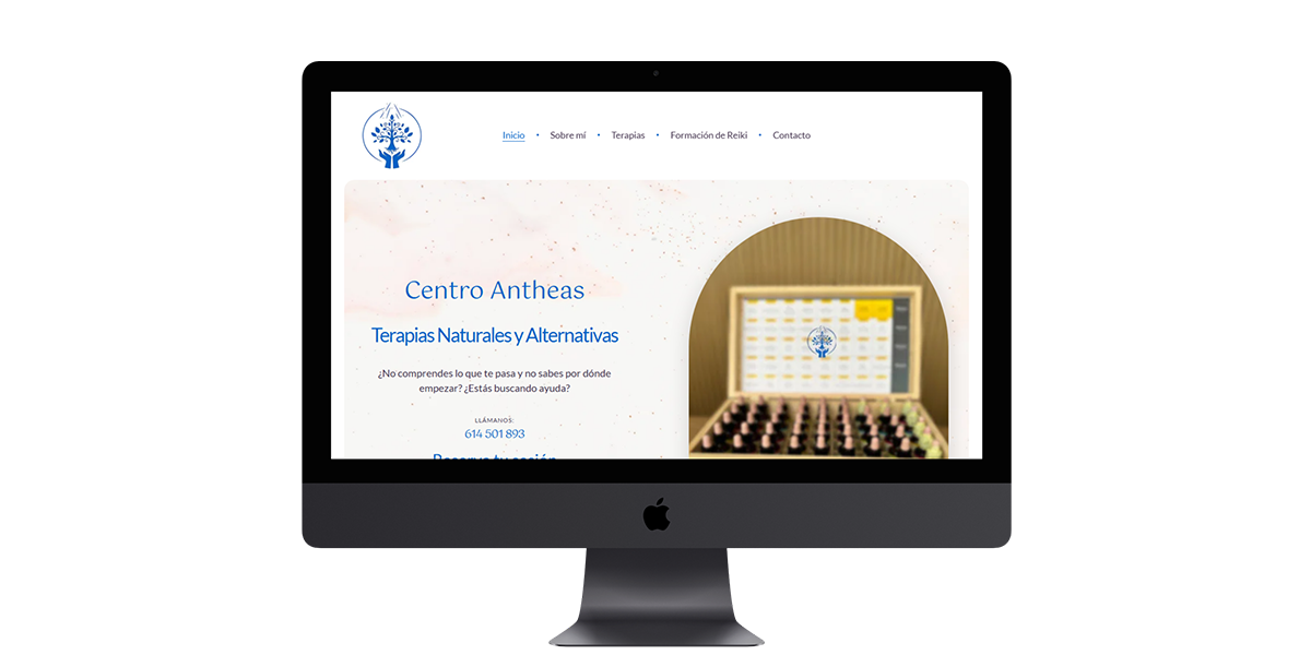 Diseño Web Centro Antheas