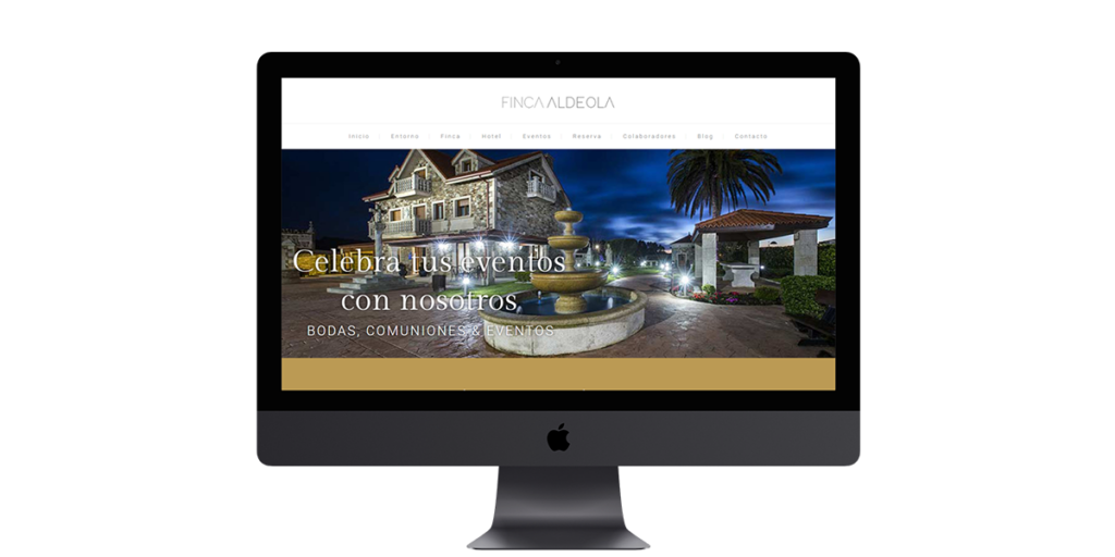 Diseño Web Finca Aldeola