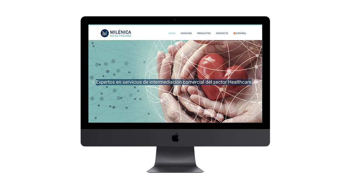 Diseño Web Milénica Healthcare