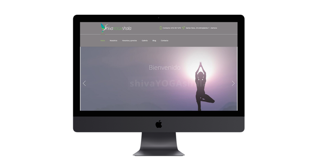 DIseño Web ShivaYogaShala