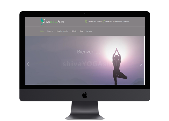 DIseño Web ShivaYogaShala