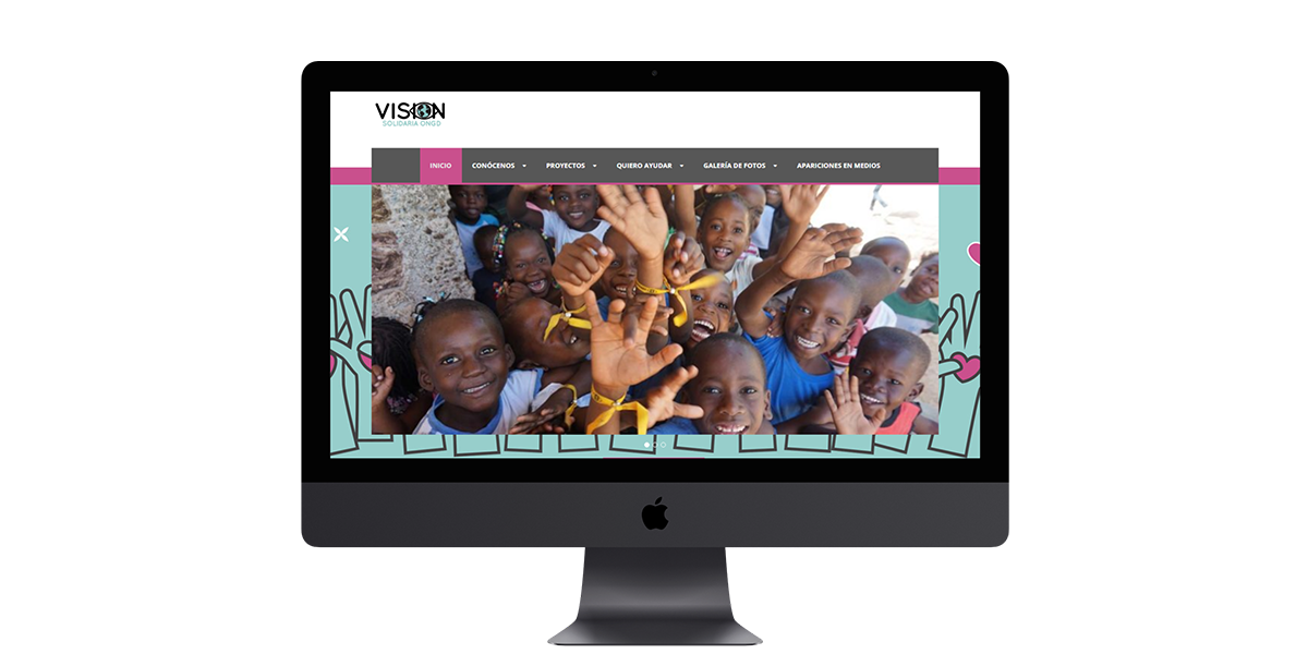 Diseño Web Visión Solidaria
