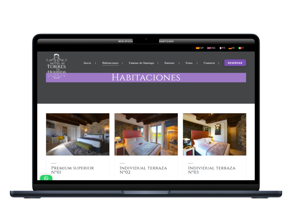 Web Hotel As Torres Da Hermida