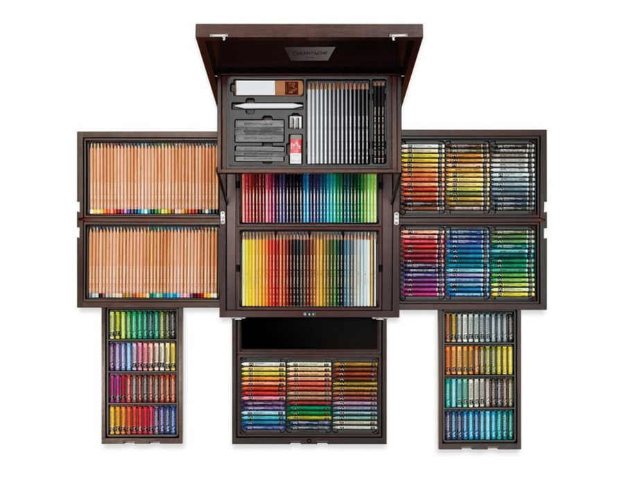 Caja 250 aniversario de Faber Castell con cientos de colores.
