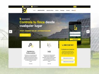 Diseño de página web para Angser Electric